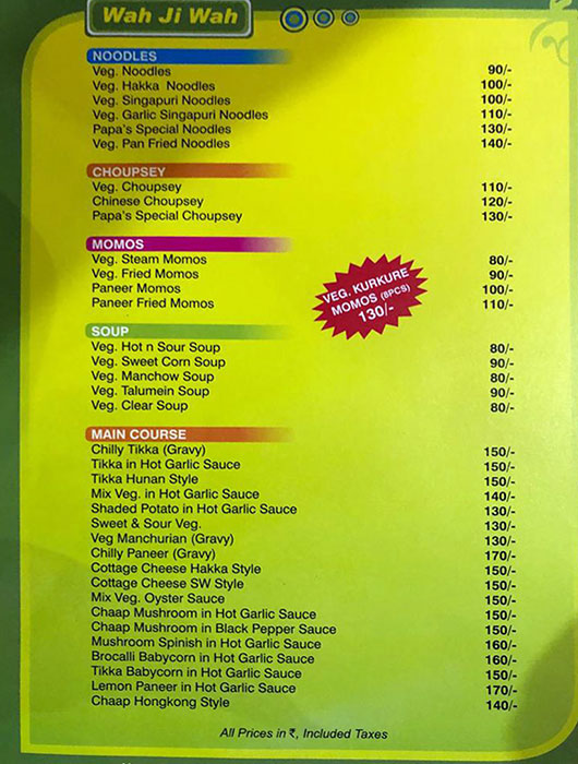 Wah Ji Wah - Prashant Vihar - Delhi NCR image 2