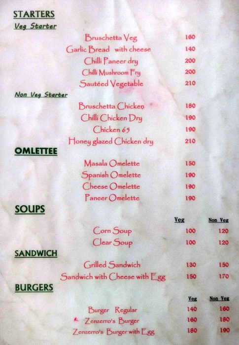 Zenzerro - Vazhuthacaud - Trivandrum image 1