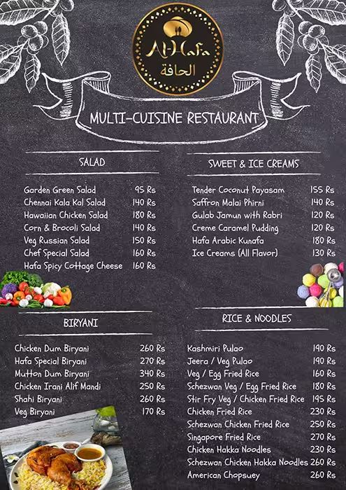 Al Hafa Multi Cuisine Restaurant - Ashok Nagar - Chennai image 9