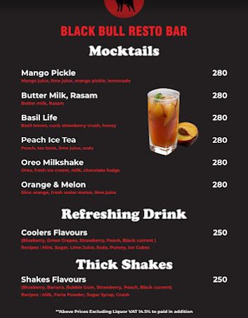 Black Bull Resto Bar - Injambakkam - Chennai image 3