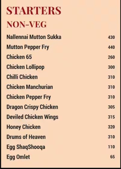 Heaven'S Park Restaurant - Thousand Lights - Chennai image 3