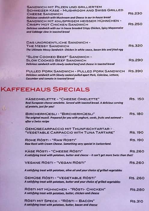 Kaffeehaus - Nandavanam - Trivandrum image 4