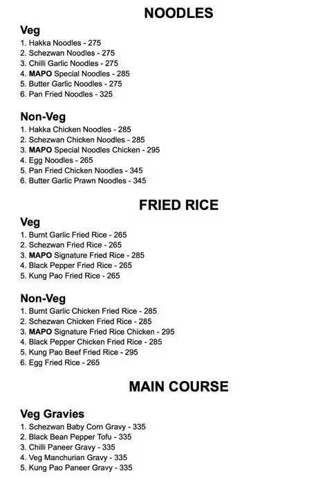 Ma Po Hakka Chinese - Alwarpet - Chennai image 8