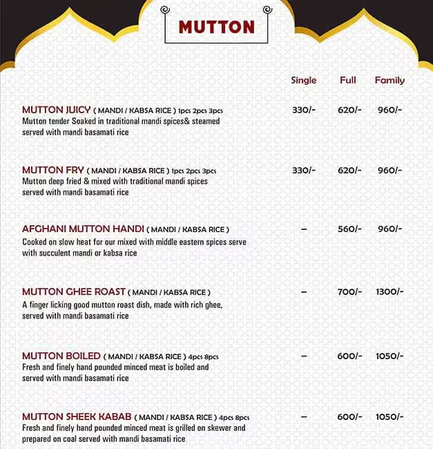 Mandi King Delite Arabian Restaurant - Himayath Nagar - Hyderabad image 6