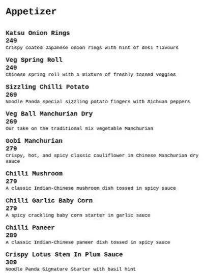 Noodle Panda - BTM Layout - Bangalore image 4