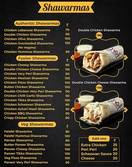 Oho Shawarma - Medavakkam - Chennai image 4