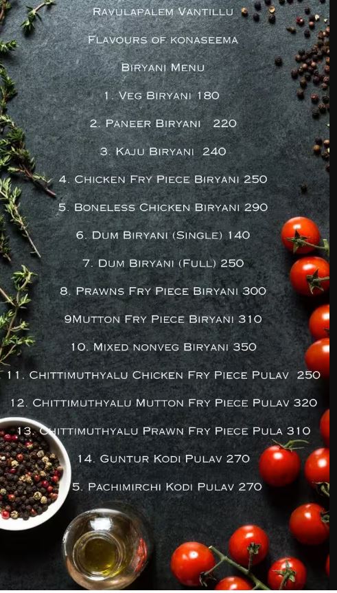 Ravulapalem Vantillu - Nizampet - Hyderabad image 4