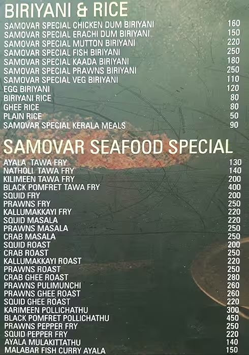 Samovar Restaurant - Kammanahalli - Bangalore image 2
