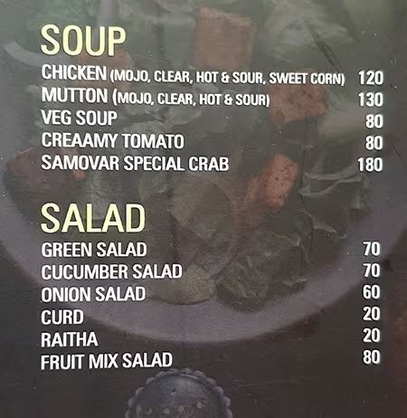 Samovar Restaurant - Kammanahalli - Bangalore image 5