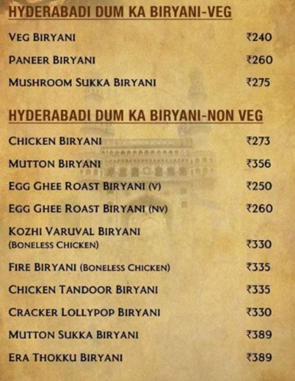 The Old Mirchi Biryani - Thuraipakkam - Chennai image 1