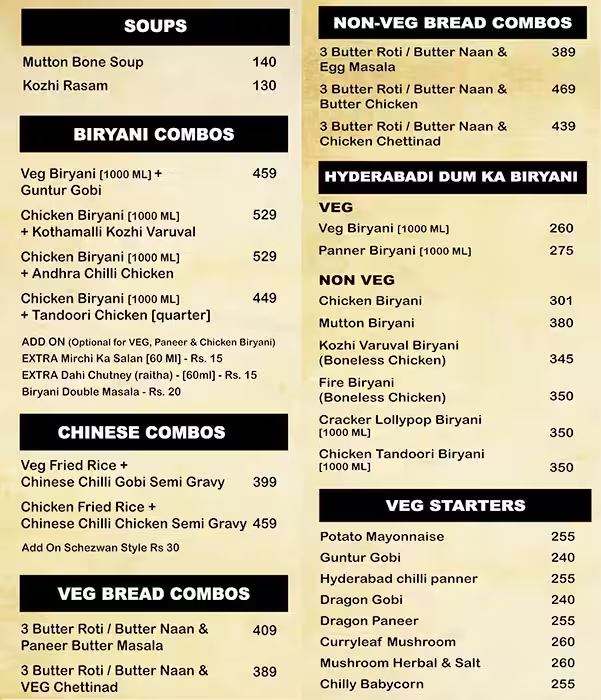 The Old Mirchi Biryani - Velachery - Chennai image 3