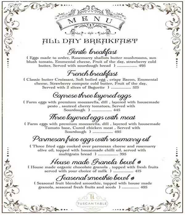 The Tuscan Table - Ra Puram - Chennai image 7