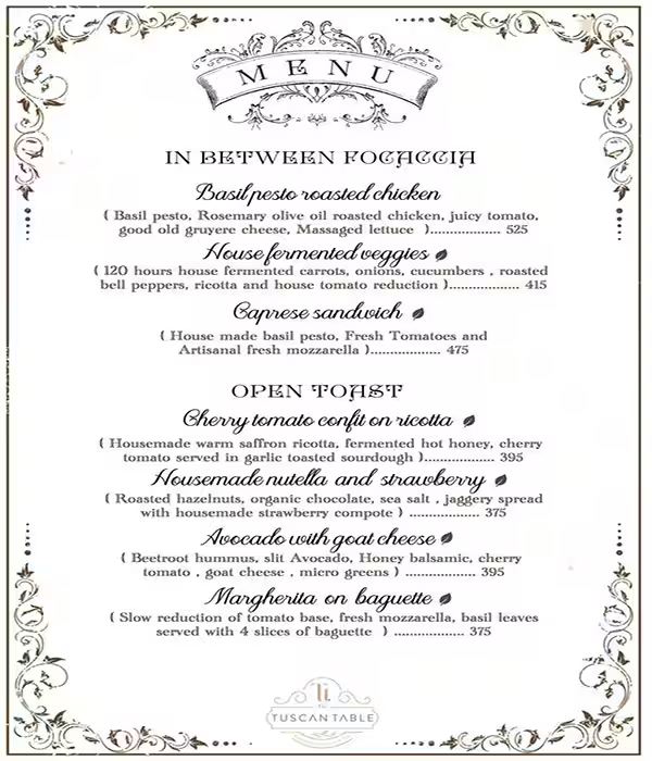 The Tuscan Table - Ra Puram - Chennai image 5