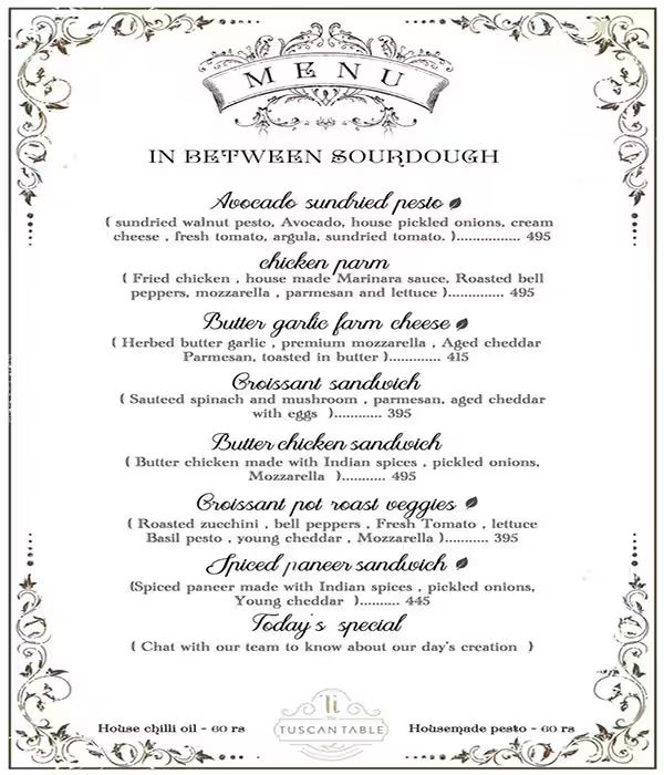 The Tuscan Table - Ra Puram - Chennai image 6