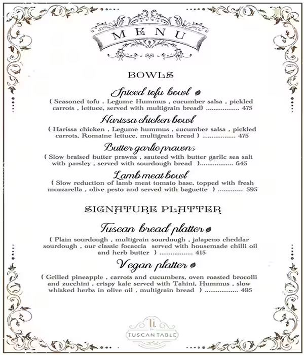 The Tuscan Table - Ra Puram - Chennai image 4