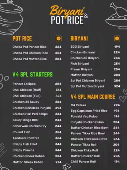 V4 Midnight Dhabba - Mogappair - Chennai image 4