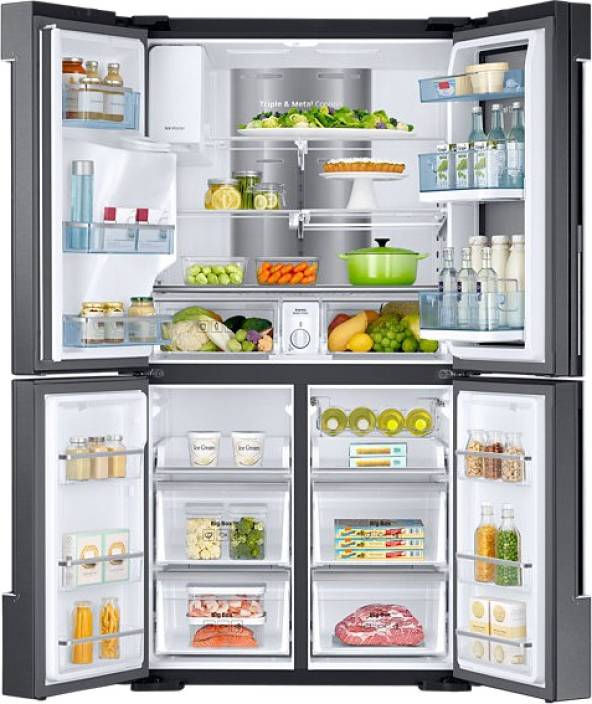 SAMSUNG 826 L FROST FREE FRENCH DOOR BOTTOM MOUNT REFRIGERATOR ...