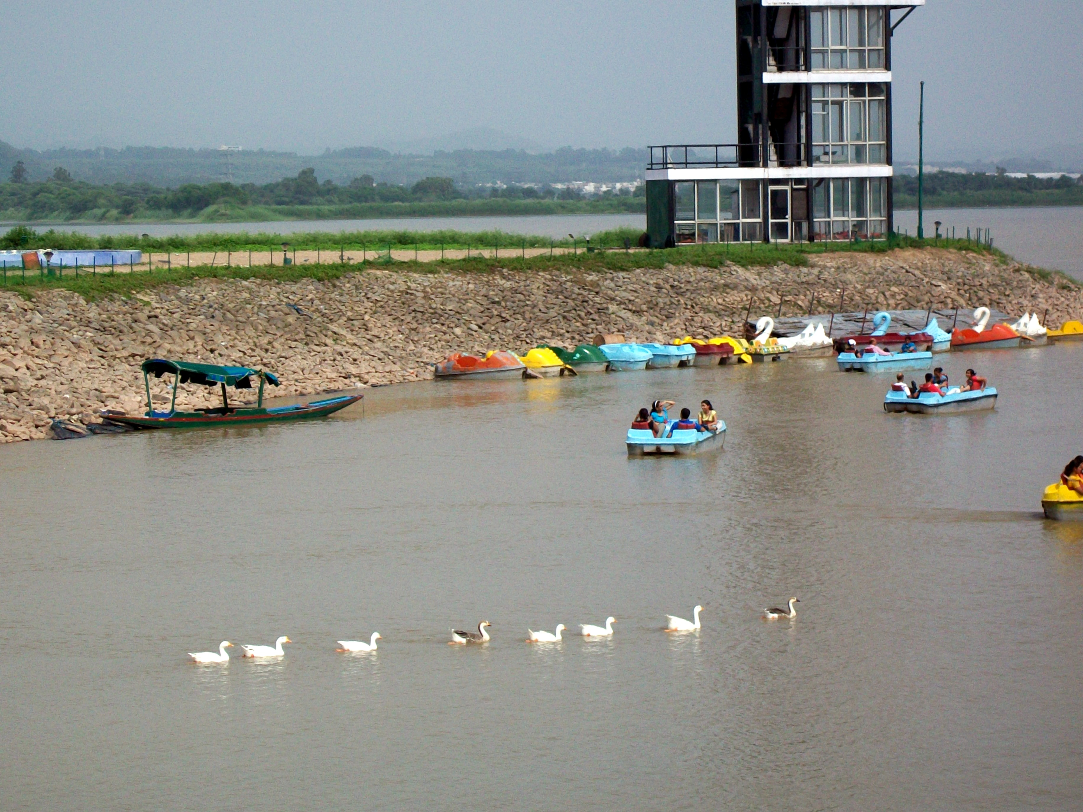 10 lines on sukhna lake image
