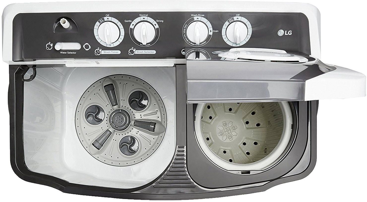 LG 6.5 KG SEMI AUTOMATIC TOP LOAD WASHING MACHINE (P7550R3FA) Photos, Images and Wallpapers