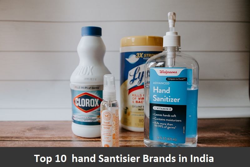 Top 10 Hand Sanitizer Brands in India