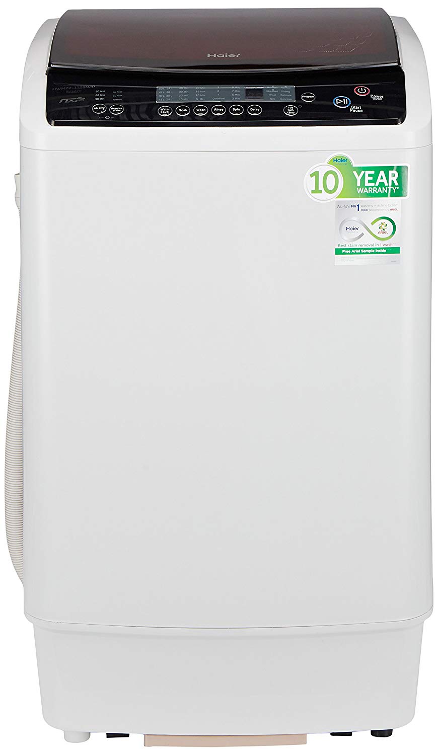 Haier 7.2 kg Fully-Automatic Top Loading Washing Machine Photo1