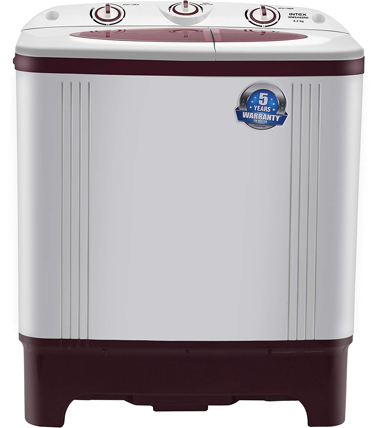 Intex 6.2 kg WMSA62RD Semi Automatic Top Load Washing Machine Photo1