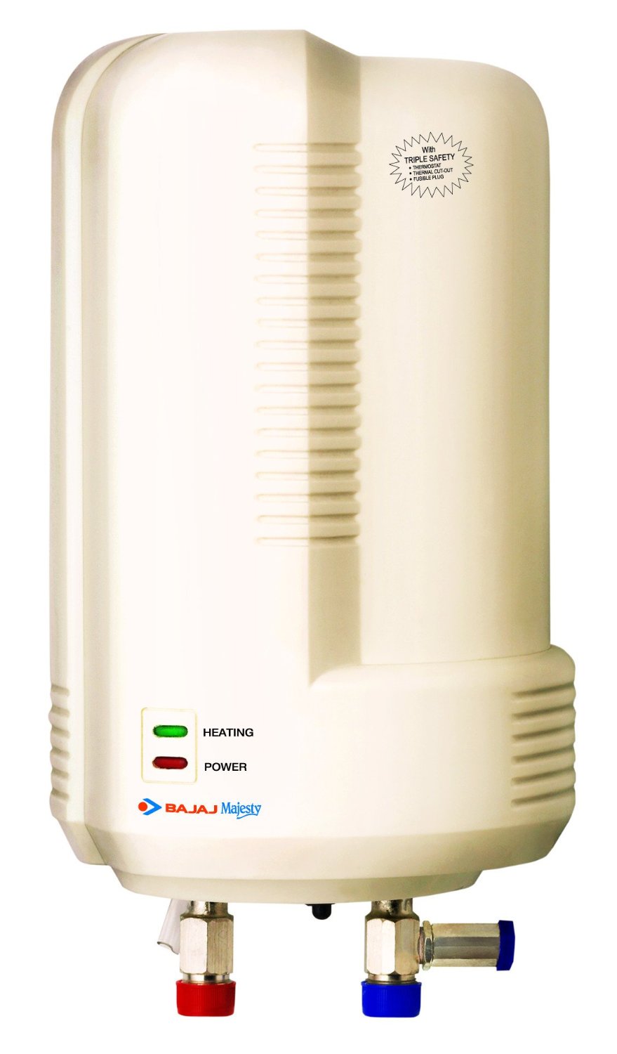 bajaj majesty horizontal storage water heater