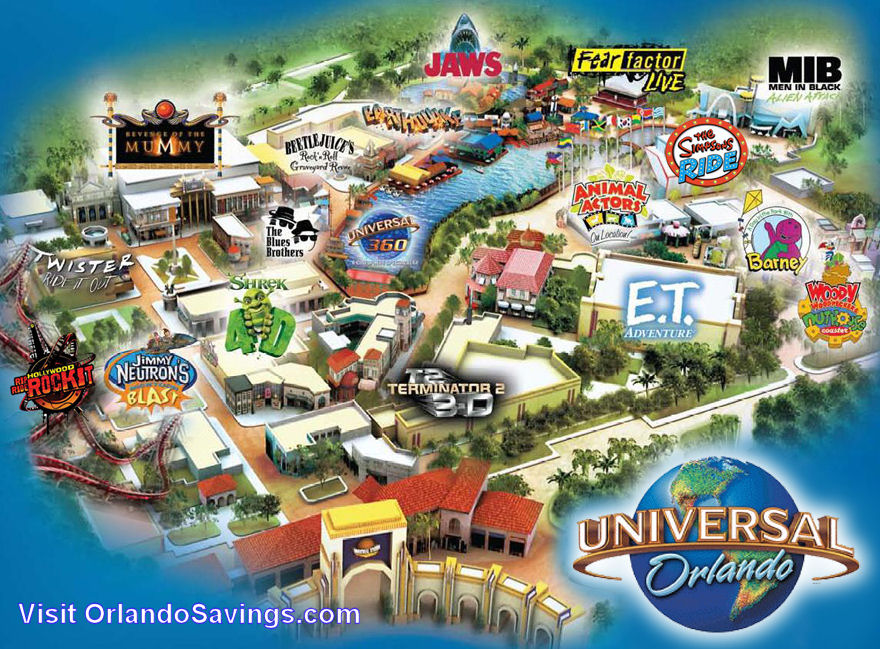 UNIVERSAL STUDIOS THEME PARK ORLANDO Reviews Rides Ticket Rates   925047024s 