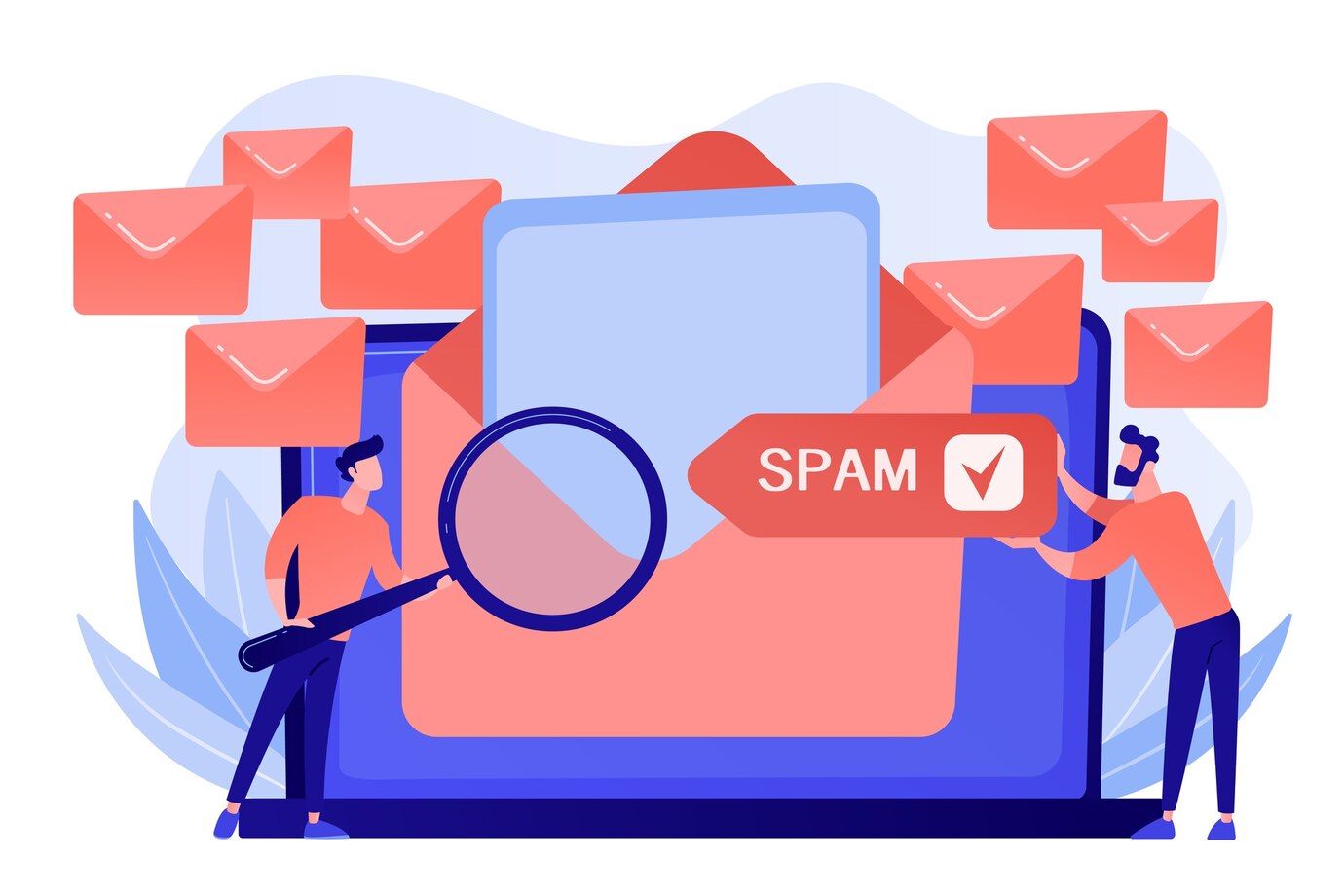 Choosing Spam Free Email Service Image