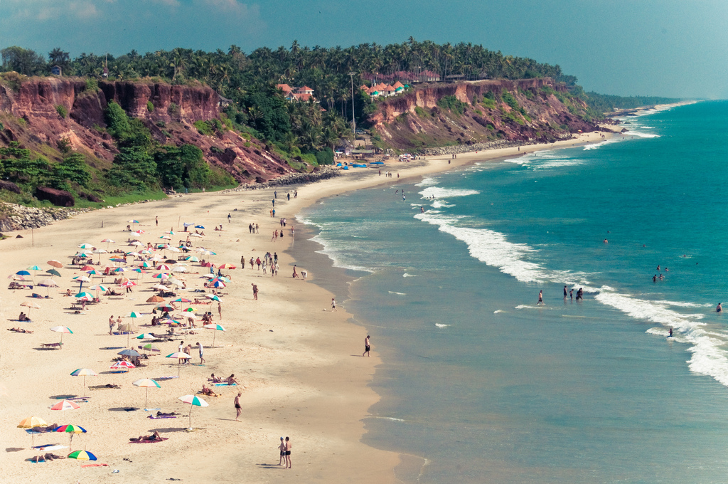 Image result for varkala beach