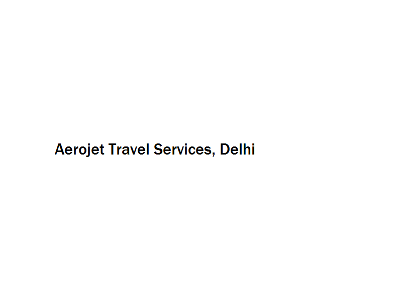 Aerojet Travel Services - Delhi Image