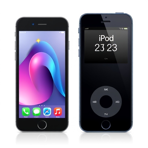 Iphone vs Ipod Image