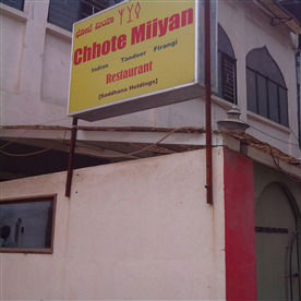 Chhote Miiyan - Cunningham Road - Bangalore Image