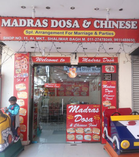 Madras Dosa & Chinese Corner - Shalimar Bagh - Delhi NCR Image