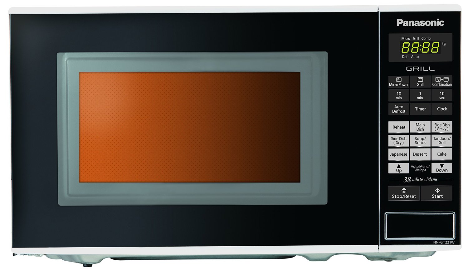 PANASONIC GRILL MICROWAVE OVEN NNGT221W Reviews, Price, Service Centre