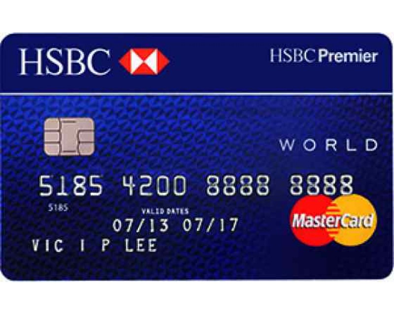 HSBC MasterCard Credit Card Image