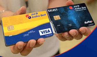 Andhra Bank Visa Credit Card Image