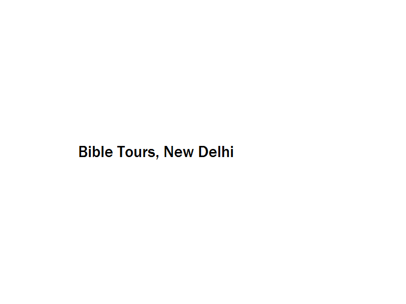 Bible Tours - New Delhi Image