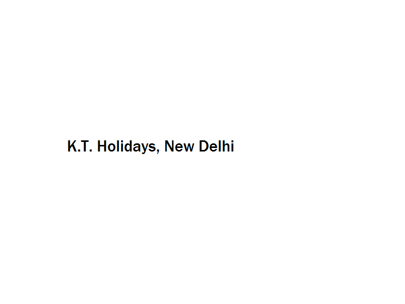 K.T. Holidays - New Delhi Image