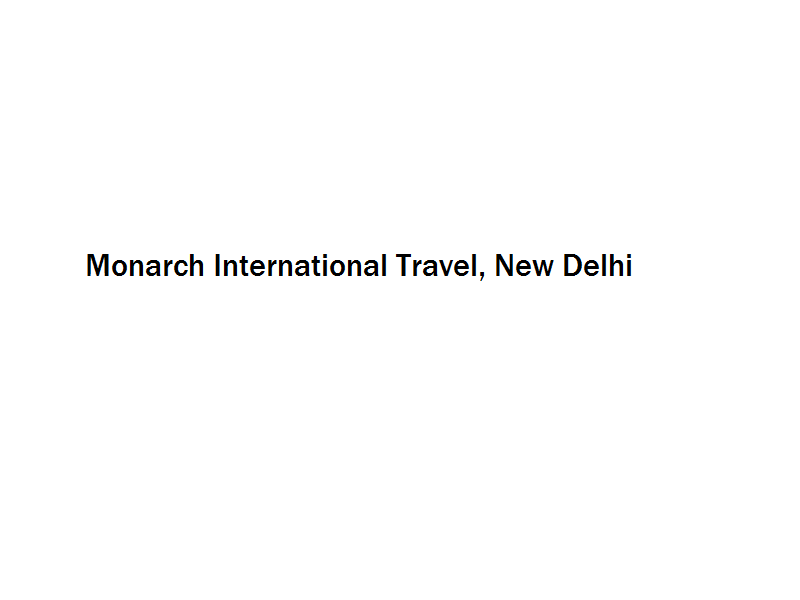 Monarch International Travel - New Delhi Image