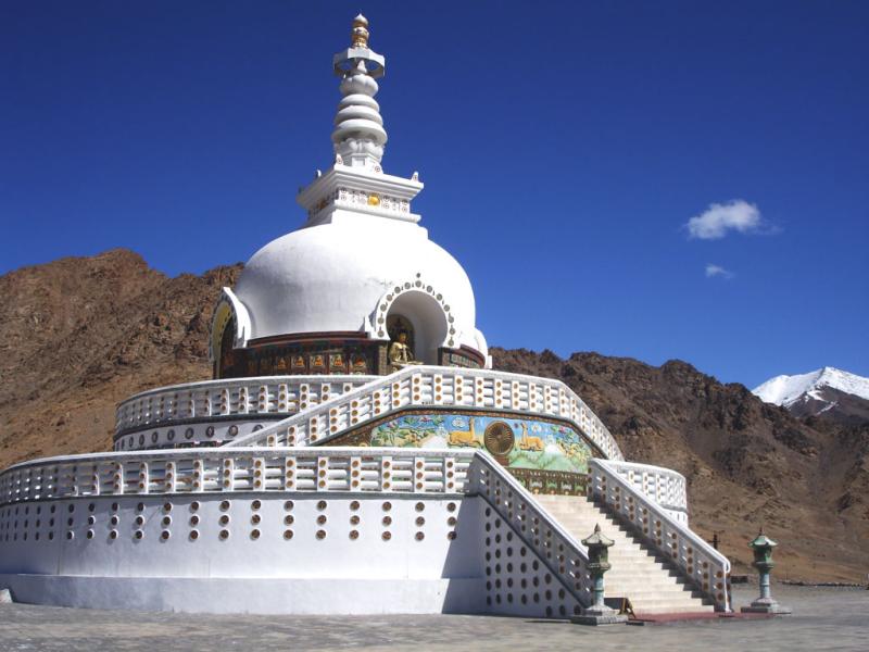 Shanti Stupa - Leh Image