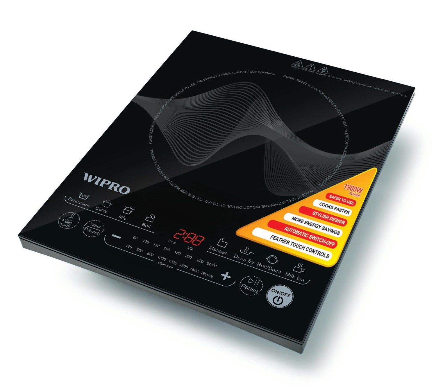 Wipro Cuisino IC3 1900-Watt Induction Cooktop Image