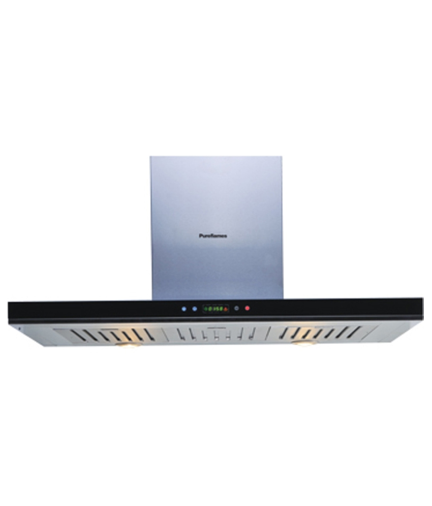 Pureflames 60cm Radiant 90 Hood Chimney Image