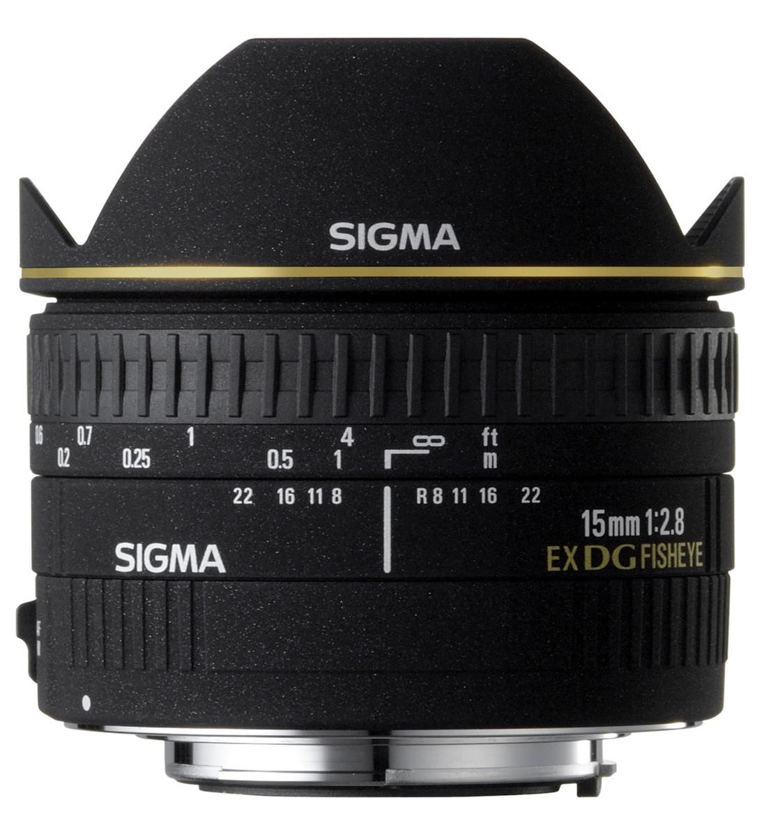 Sigma 15mm f/2.8 EX DG Diagonal Fisheye Image