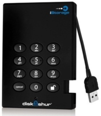 Istorage Diskashur 500Gb 256 Bit Encryption 500 Gb External Hard Drive Image