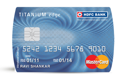 Hdfc Titanium Edge Credit Card Reviews Service Online Hdfc