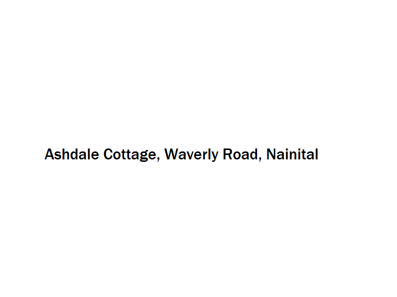 Ashdale Cottage - Waverly Road - Nainital Image