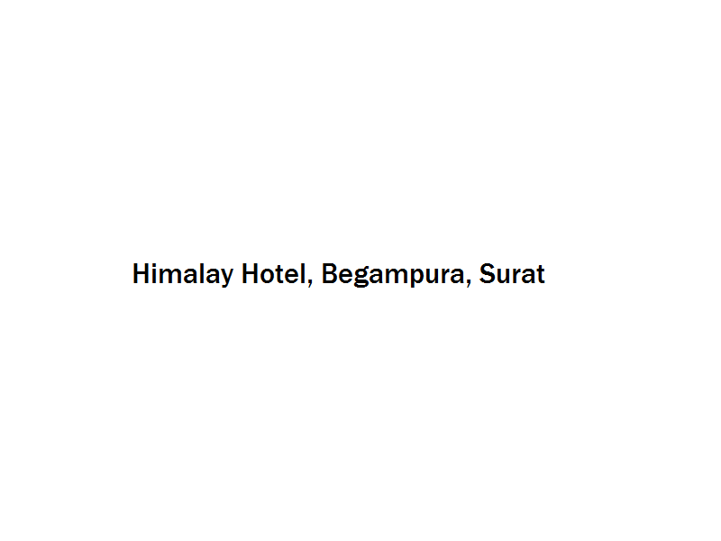 Himalay Hotel - Begampura - Surat Image