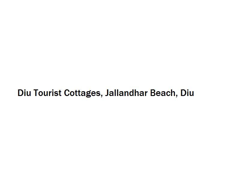 Diu Tourist Cottages - Jallandhar Beach - Diu Image