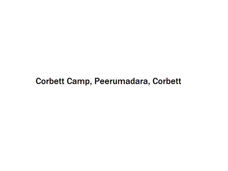 Corbett Camp - Peerumadara - Corbett Image